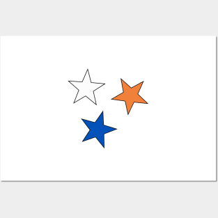 UF Star (3-Pack) Sticker Posters and Art